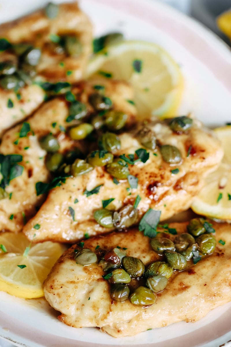 Master Juicy Roast Chicken with Lemon Caper Sauce